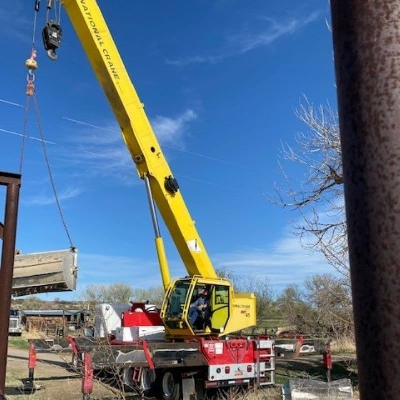 Crane lifting materials