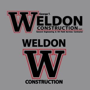Logo on light gray background