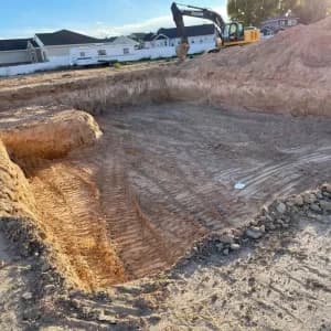 Residential foundation construction
