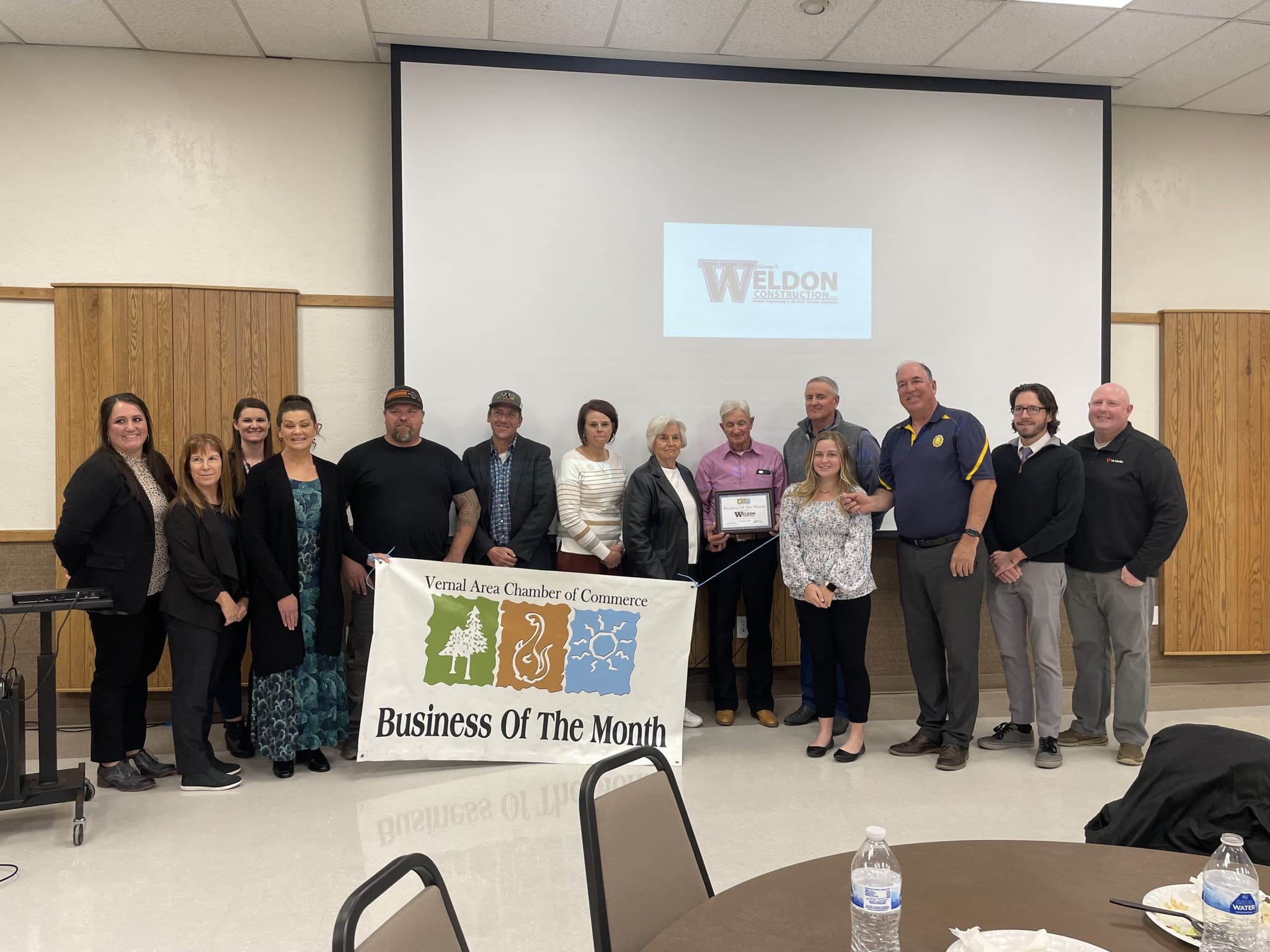 Vernal Area Chamber of Commerce Award